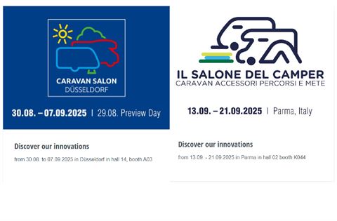 CARAVAN SALON DÜSSELDORF & IL SALONE DEL CAMPER 